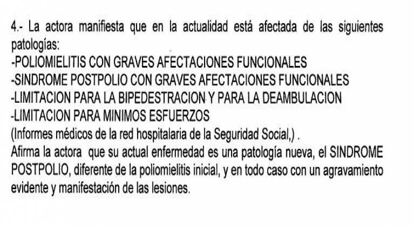 El restrictiu i inhumà criteri de l’INSS sobre la invalidesa de la&nbsp;postpolio