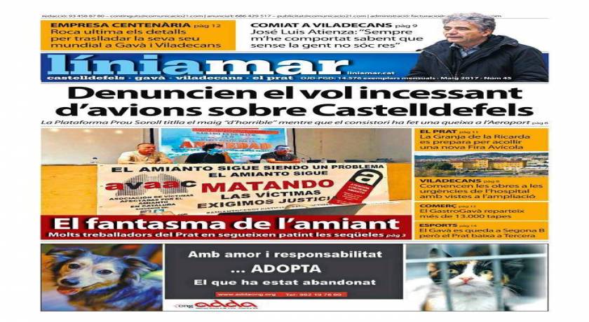 Recull de premsa: demanda per l’angoixa dels afectats per l’amiant